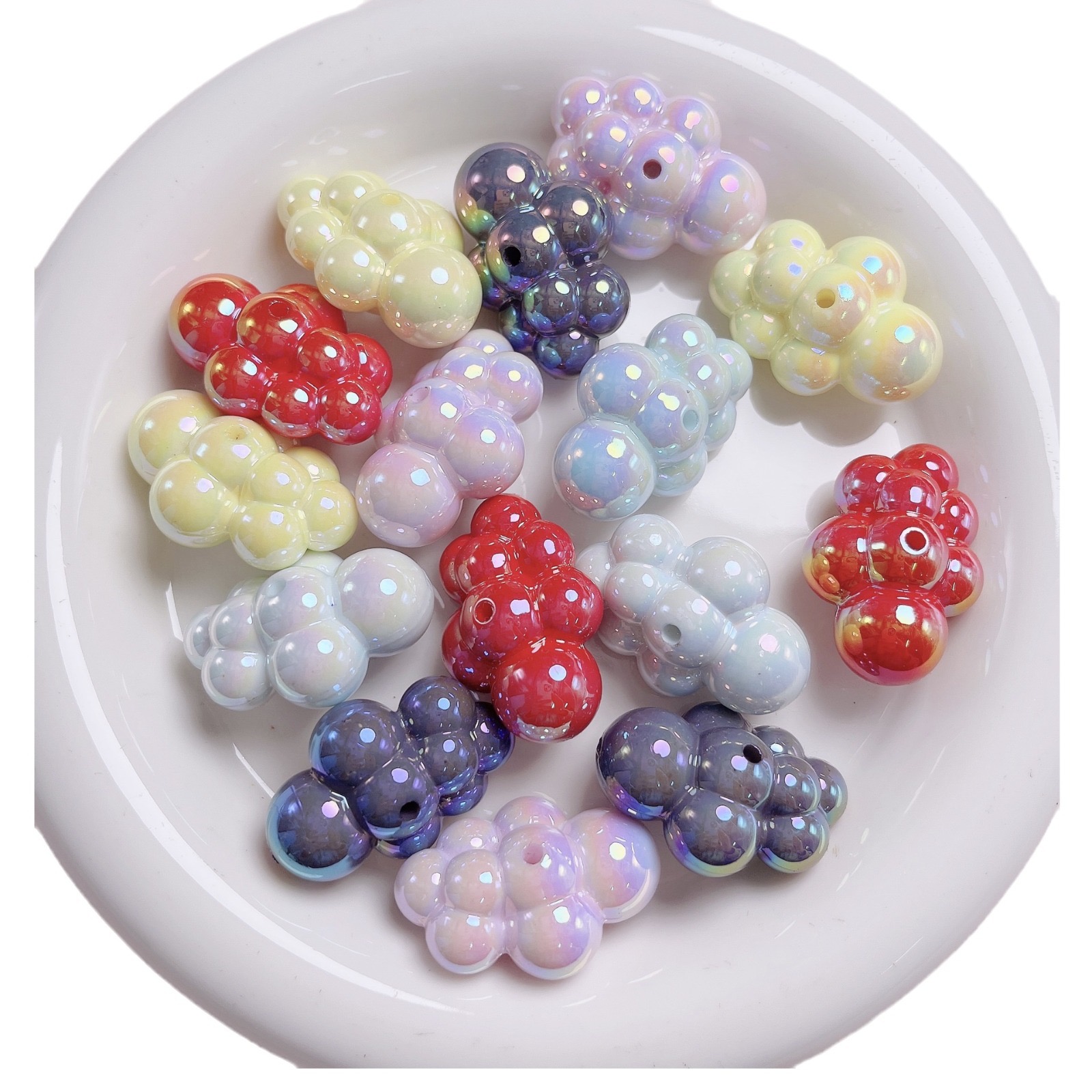 20pcs Cloud Beads for DIY, Cloud Beads for DIY project