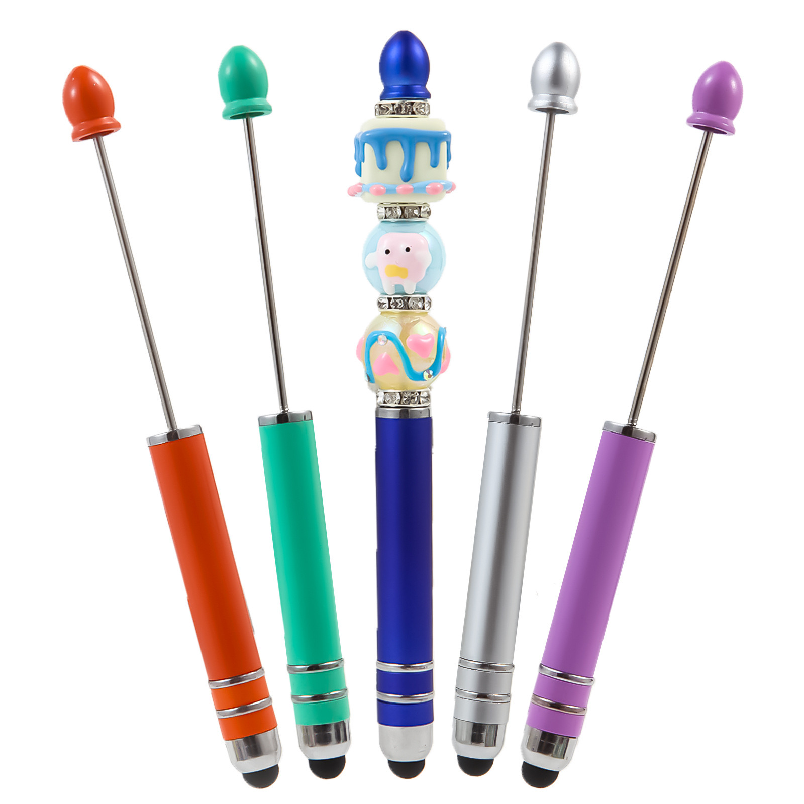 DIY Beadable touch pen, touch screen pen, ballpoint pen